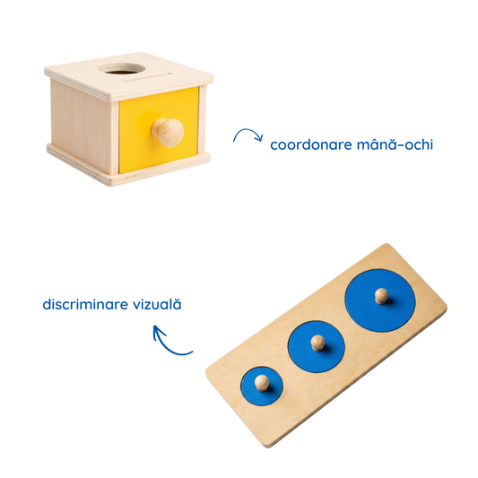 Kit jucarii Montessori 12 luni+
