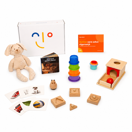 Kit jucarii Montessori 7 luni+