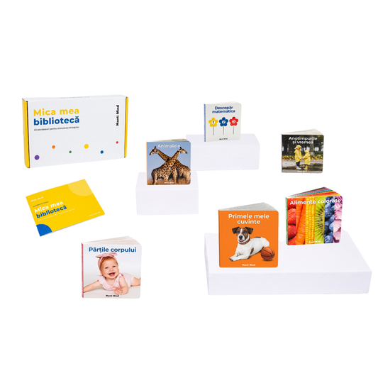 Kit Montessori Limbaj - Mica mea bibliotecă