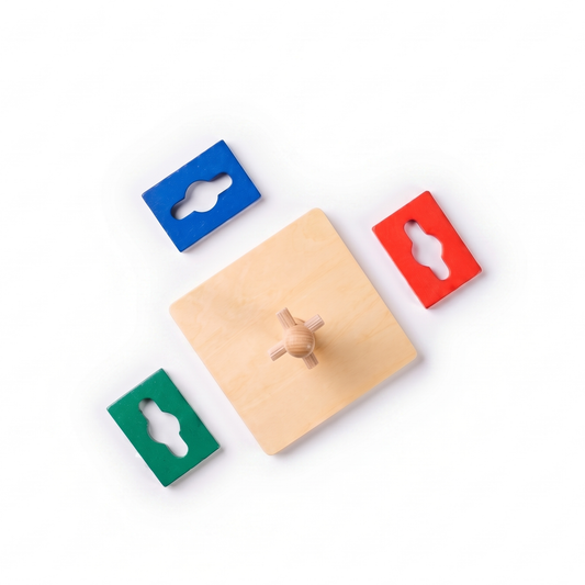 Joc Montessori de stivuire si potrivire