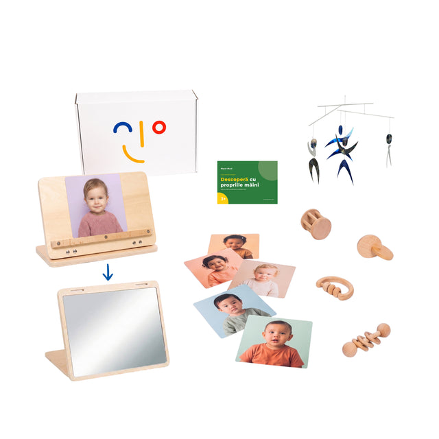 Kit jucarii Montessori 3 luni+