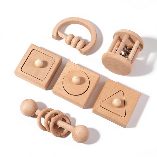 Set senzorial Montessori - 6 piese