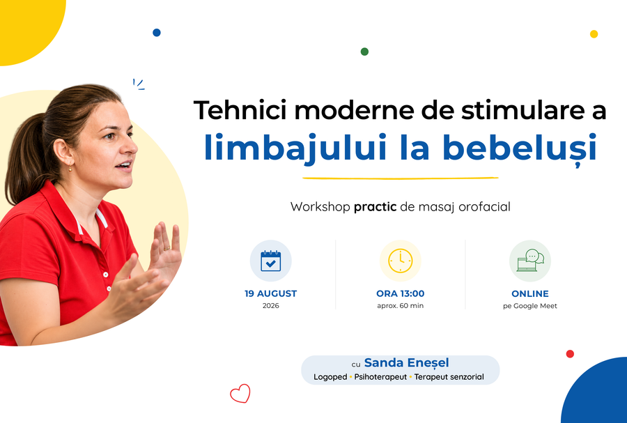 Tehnici moderne de stimulare a limbajului la bebeluși