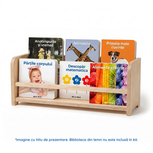 Kit Montessori Limbaj - Mica mea bibliotecă
